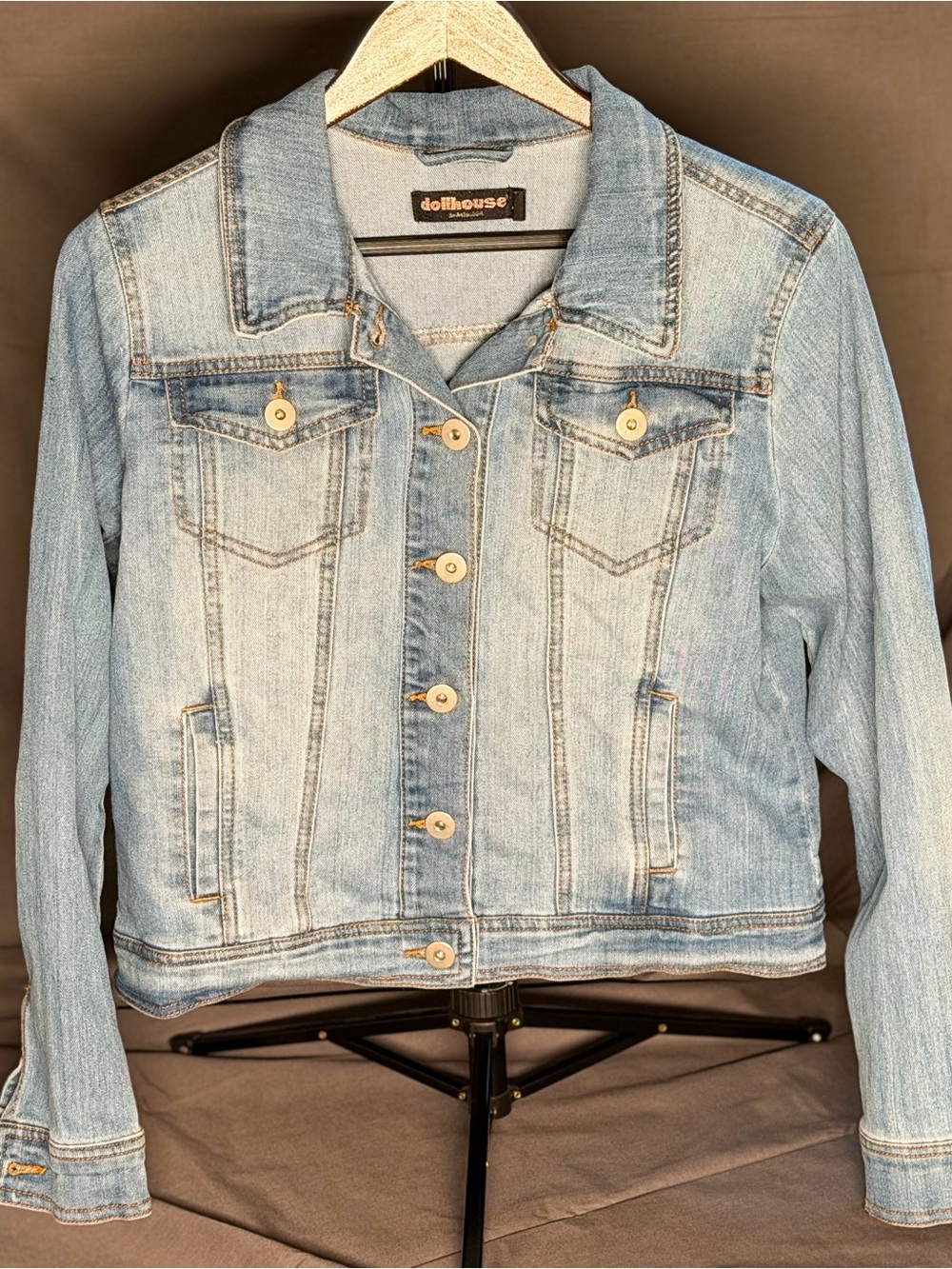Dollhouse Light Wash Denim Jacket